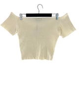Blusa off shoulder canale