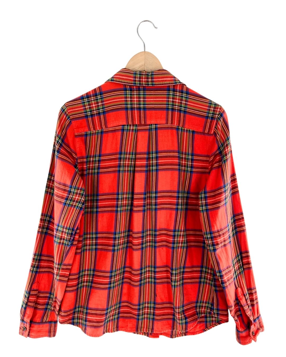Camisa manga larga a cuadros