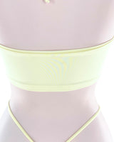 Bikini anudado con aro dorado