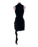 Vestido mini drapeado