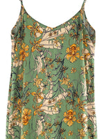 Vestido midi de tiras print