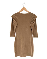 Vestido midi manga larga