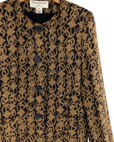 Chaqueta suit abotonada