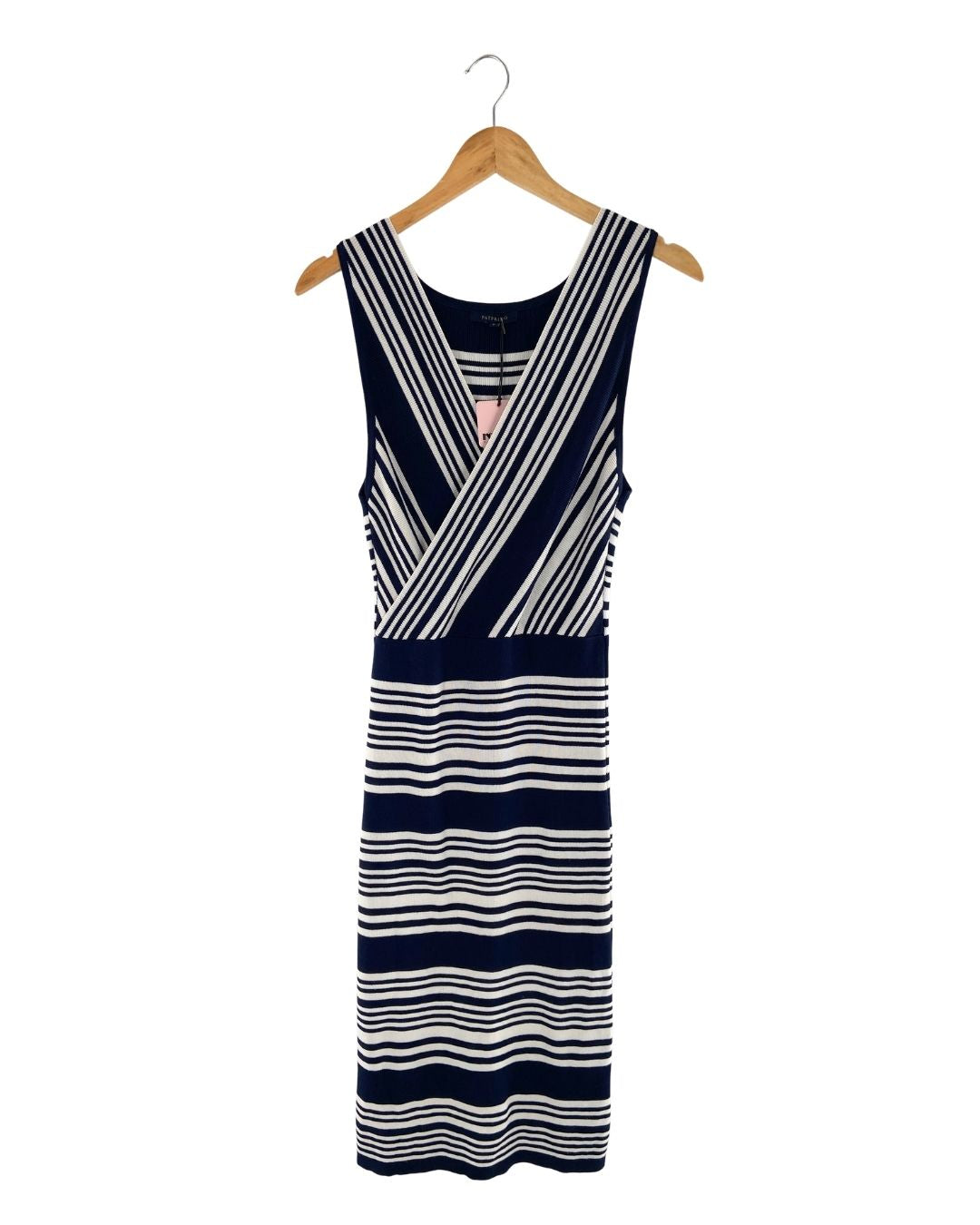 Vestido sleevelees a cruzado