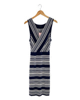Vestido sleevelees a cruzado