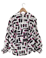 Camisa con print interno