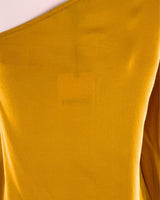 Blusa satinada one shoulder