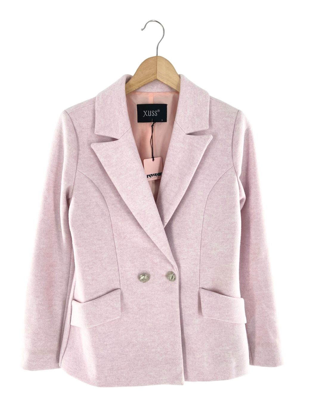 Blazer abotanado en paño