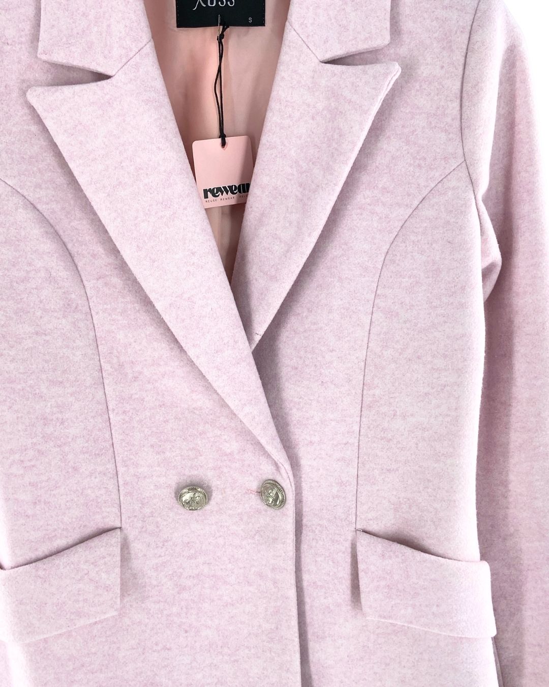 Blazer abotanado en paño