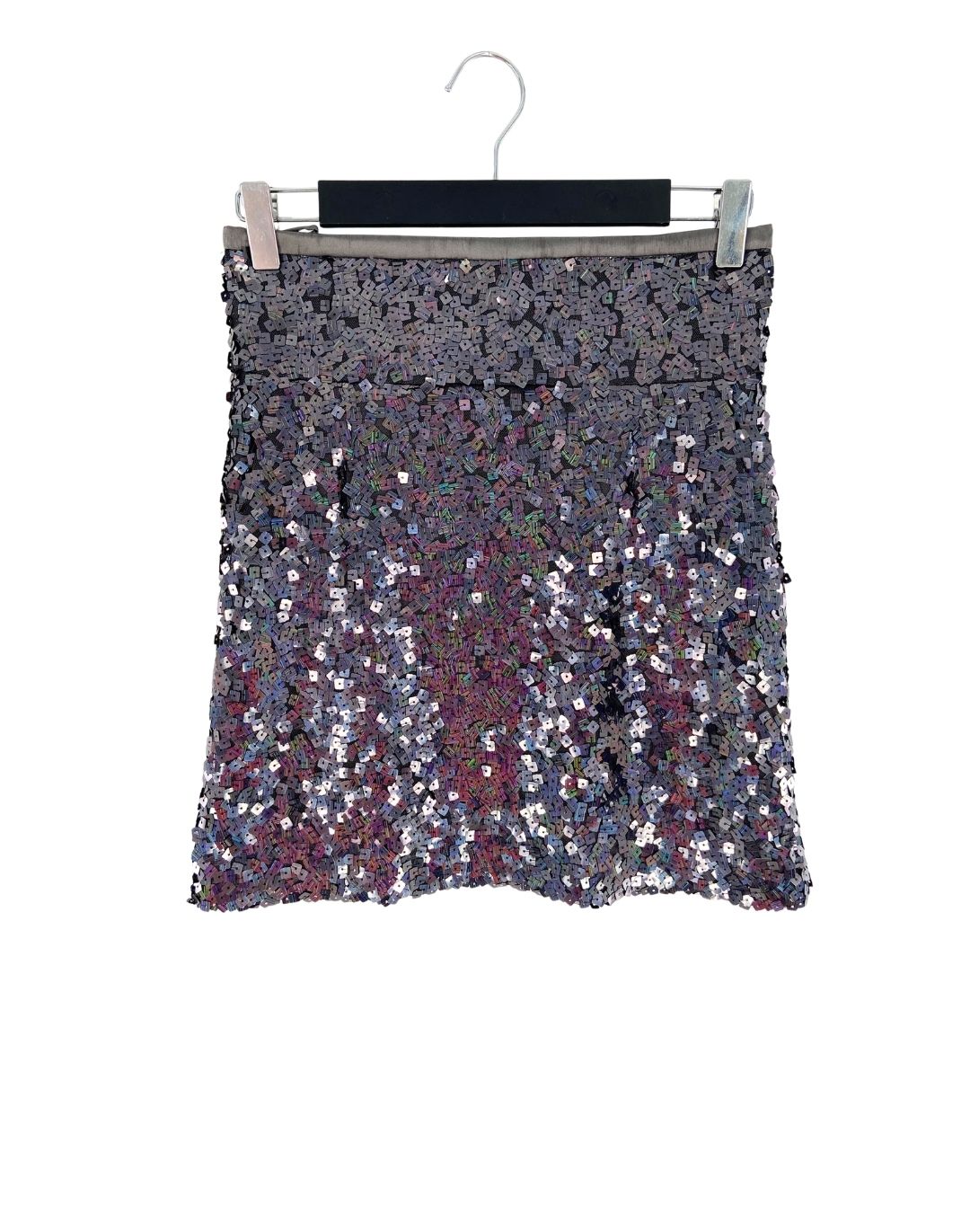 Falda mini en lentejuelas