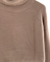 Saco crop cuello alto oversize