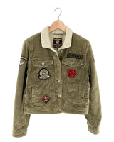 Chaqueta con textura afelpada