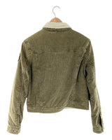 Chaqueta con textura afelpada
