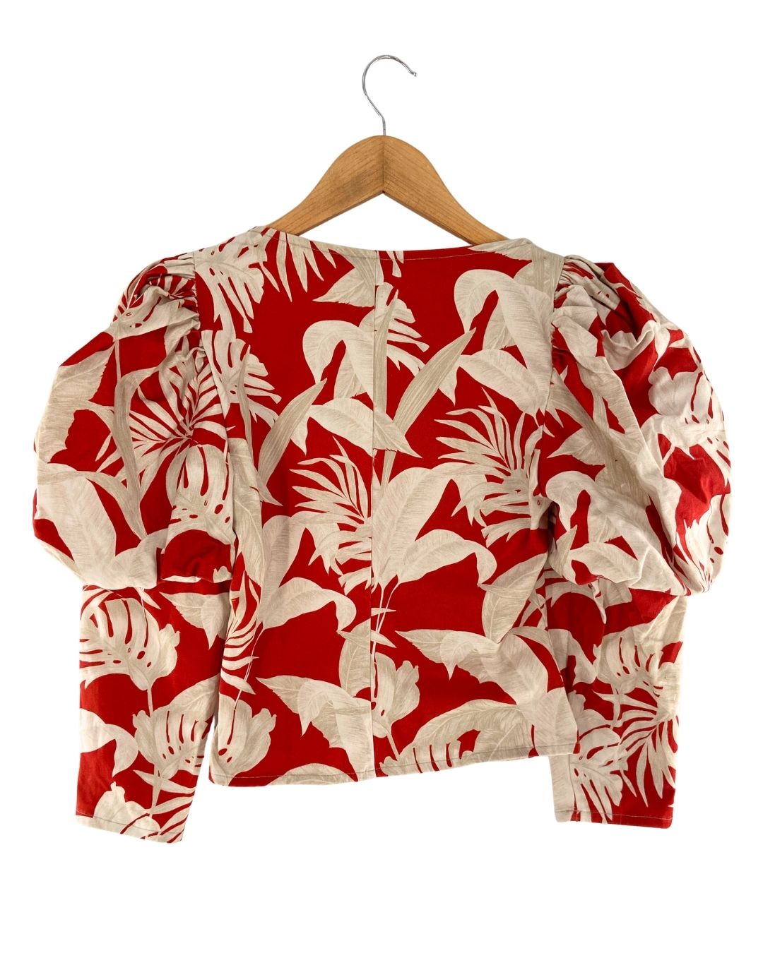 Blusa manga princesa print flo