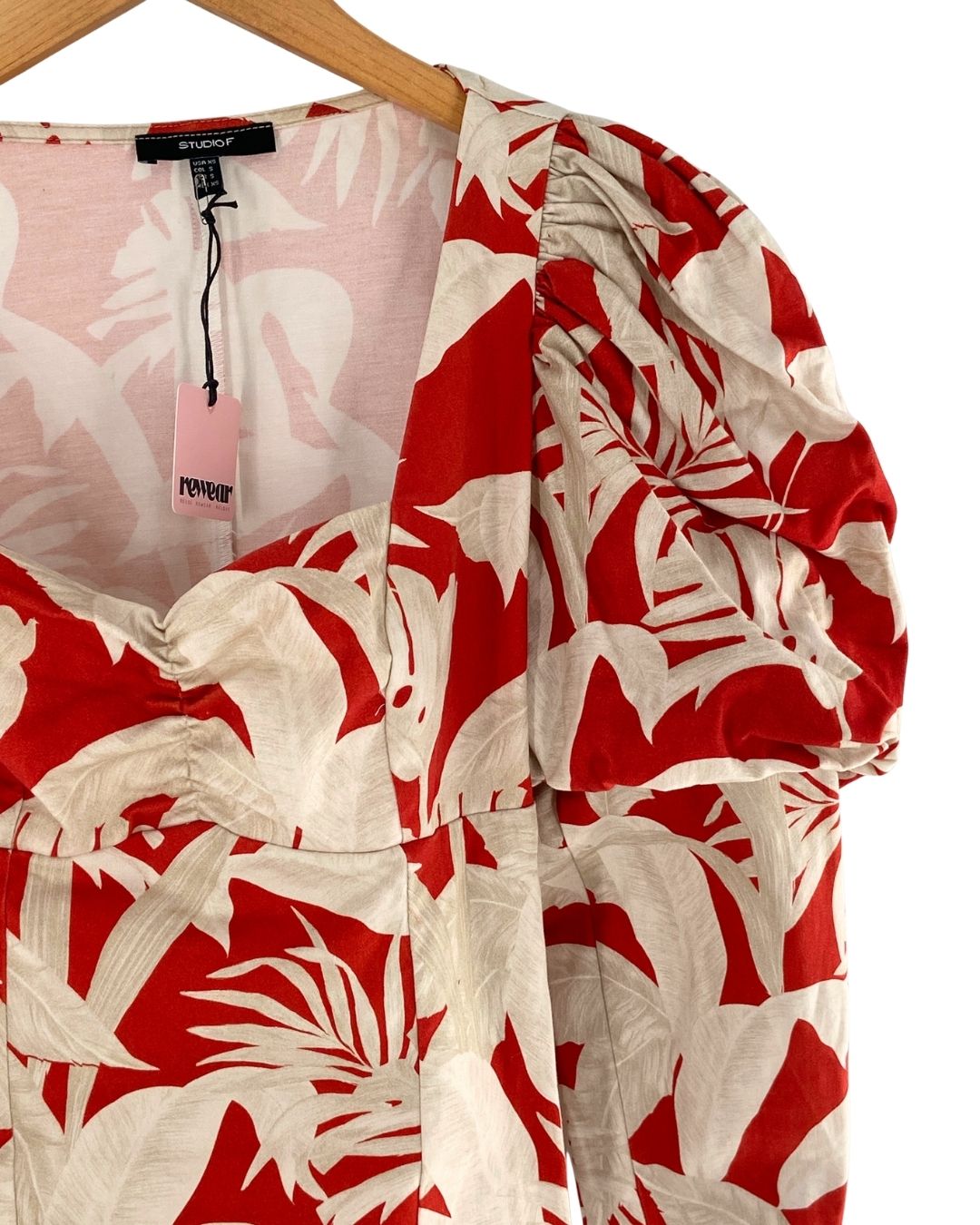 Blusa manga princesa print flo