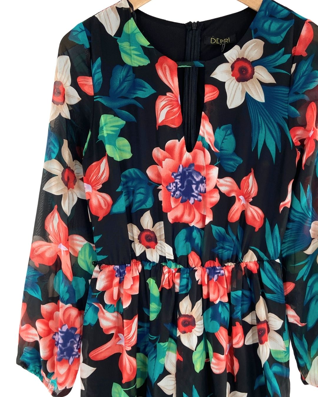 Enterizo mini print flores