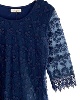 Set de blusa y falda en mesh