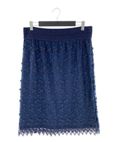 Set de blusa y falda en mesh