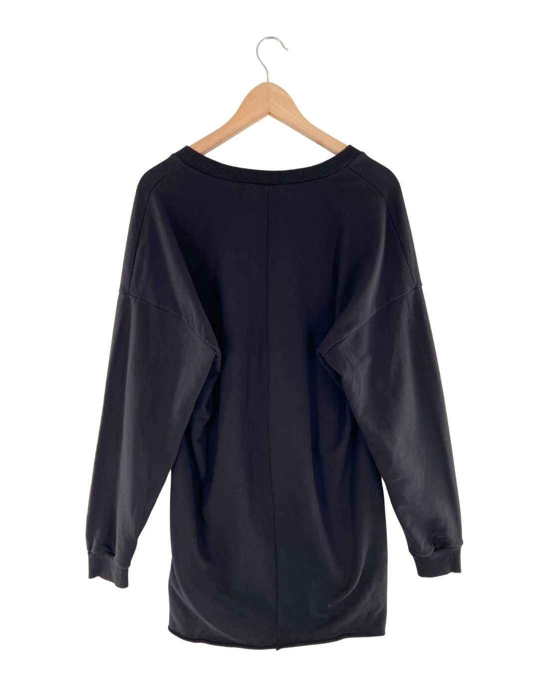 Saco manga larga high low