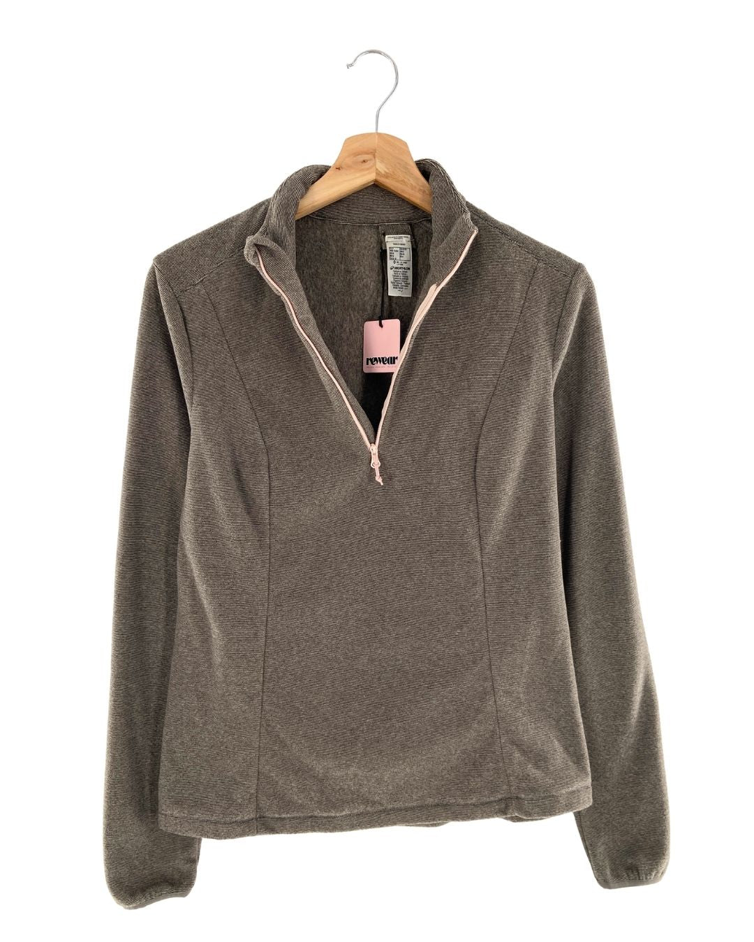 Saco afelpado cuello alto