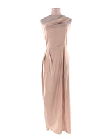 Maxi vestido cruzado abierto