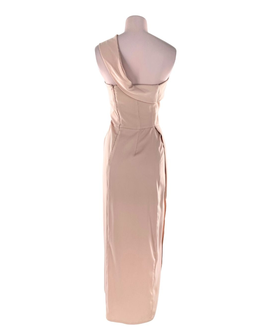 Maxi vestido cruzado abierto