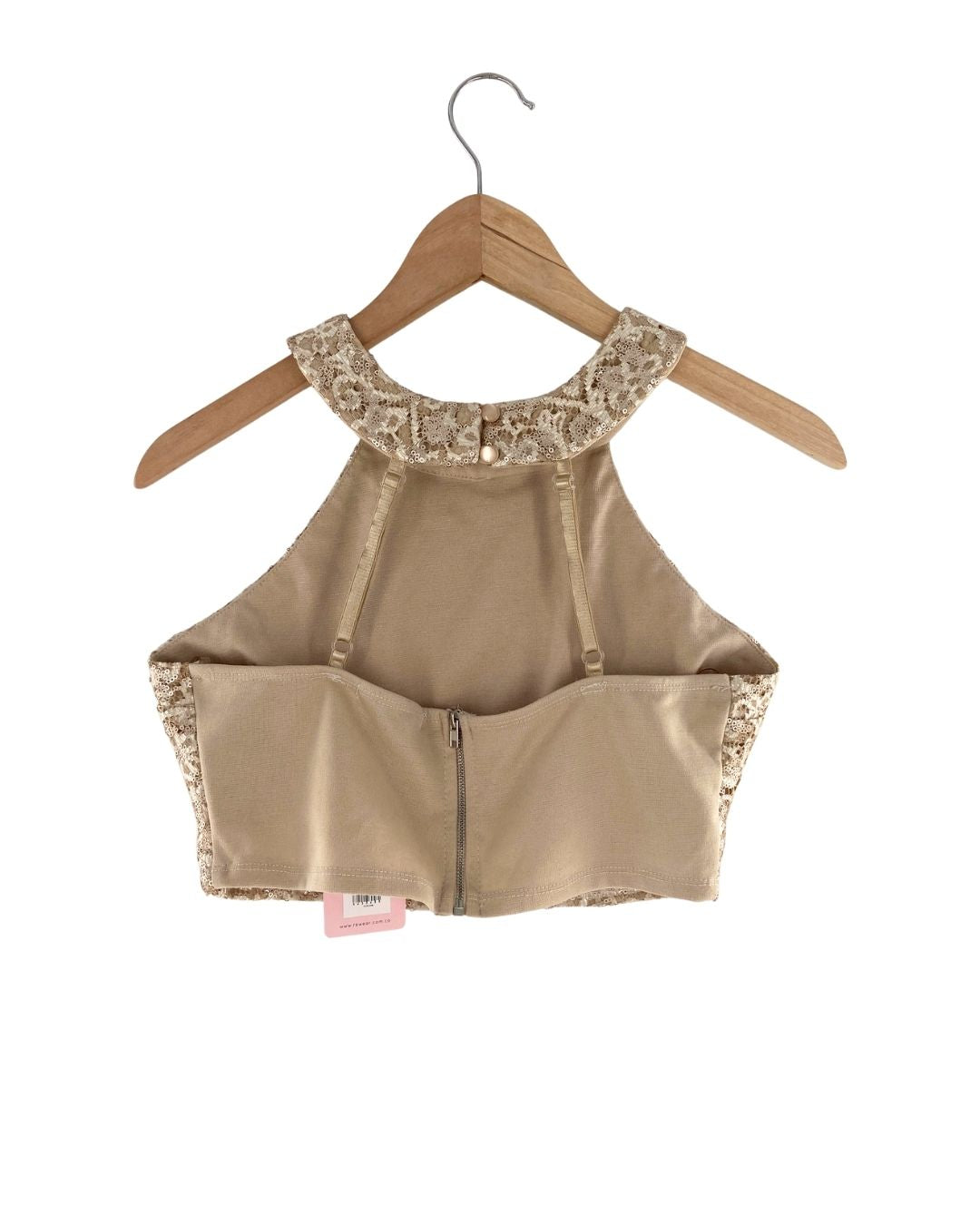 Blusa cuello halter
