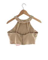 Blusa cuello halter