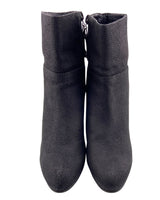 Botines de tacon en cuero