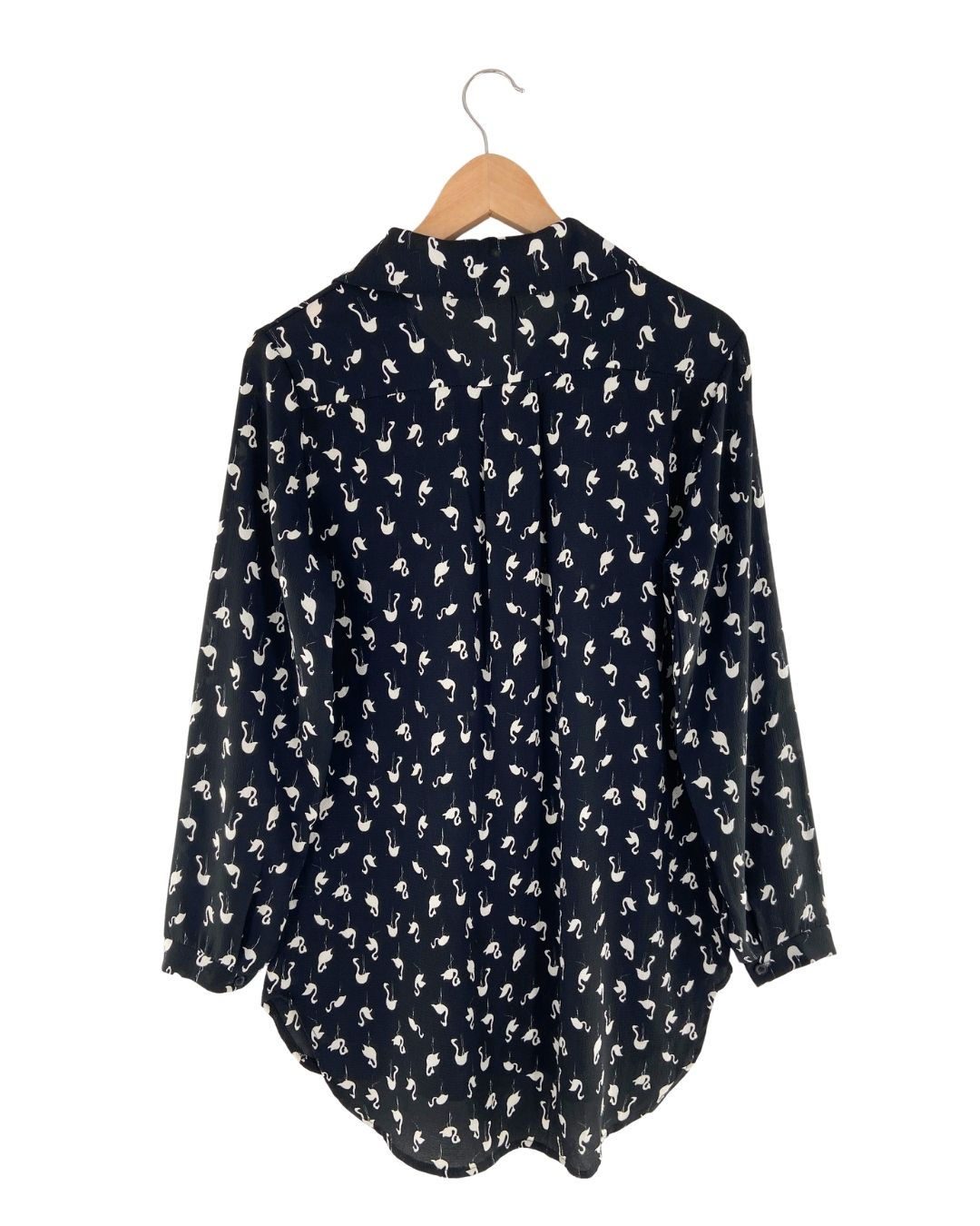 Camisa con textura print