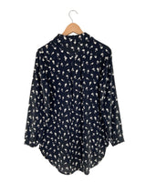 Camisa con textura print