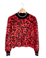 Saco tejido animal print