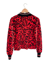 Saco tejido animal print