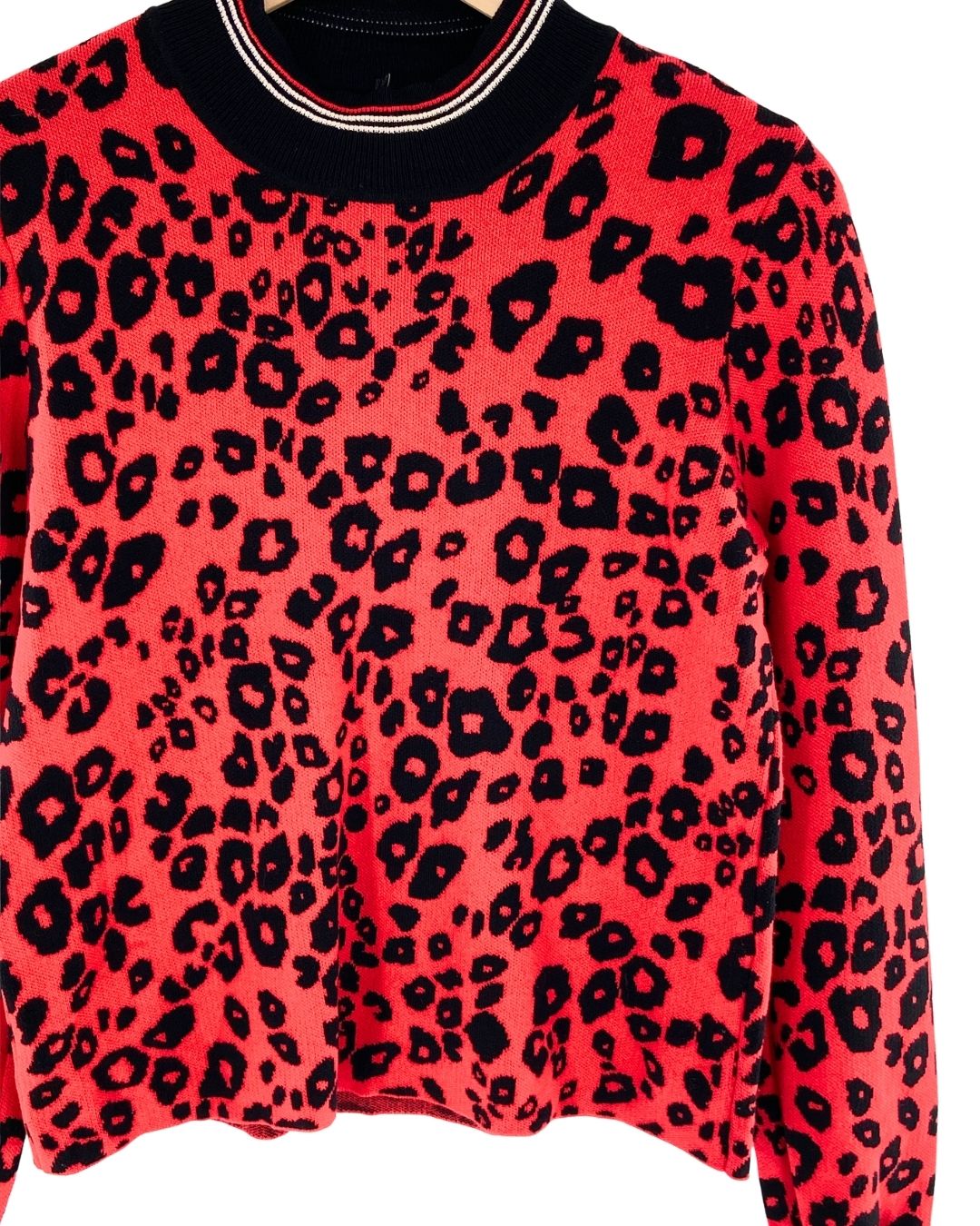 Saco tejido animal print