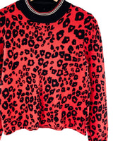 Saco tejido animal print