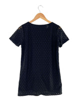 Vestido mini manga corta