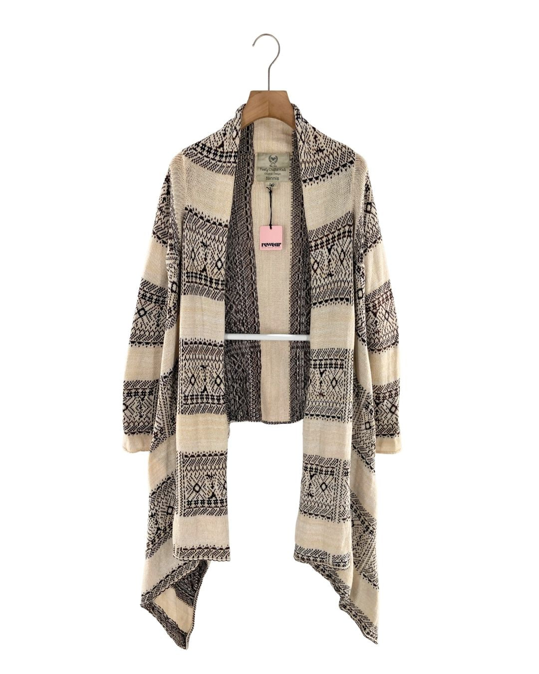 Cardigan tejido abierto
