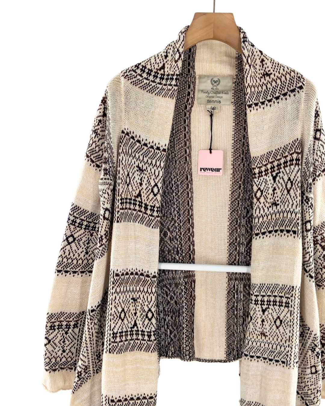 Cardigan tejido abierto