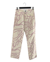 Mom jean rigido print lineas