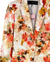 Blazer delgado con textura