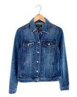 Chaqueta abotonada en denim
