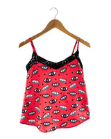 Blusa de tiras print ojos
