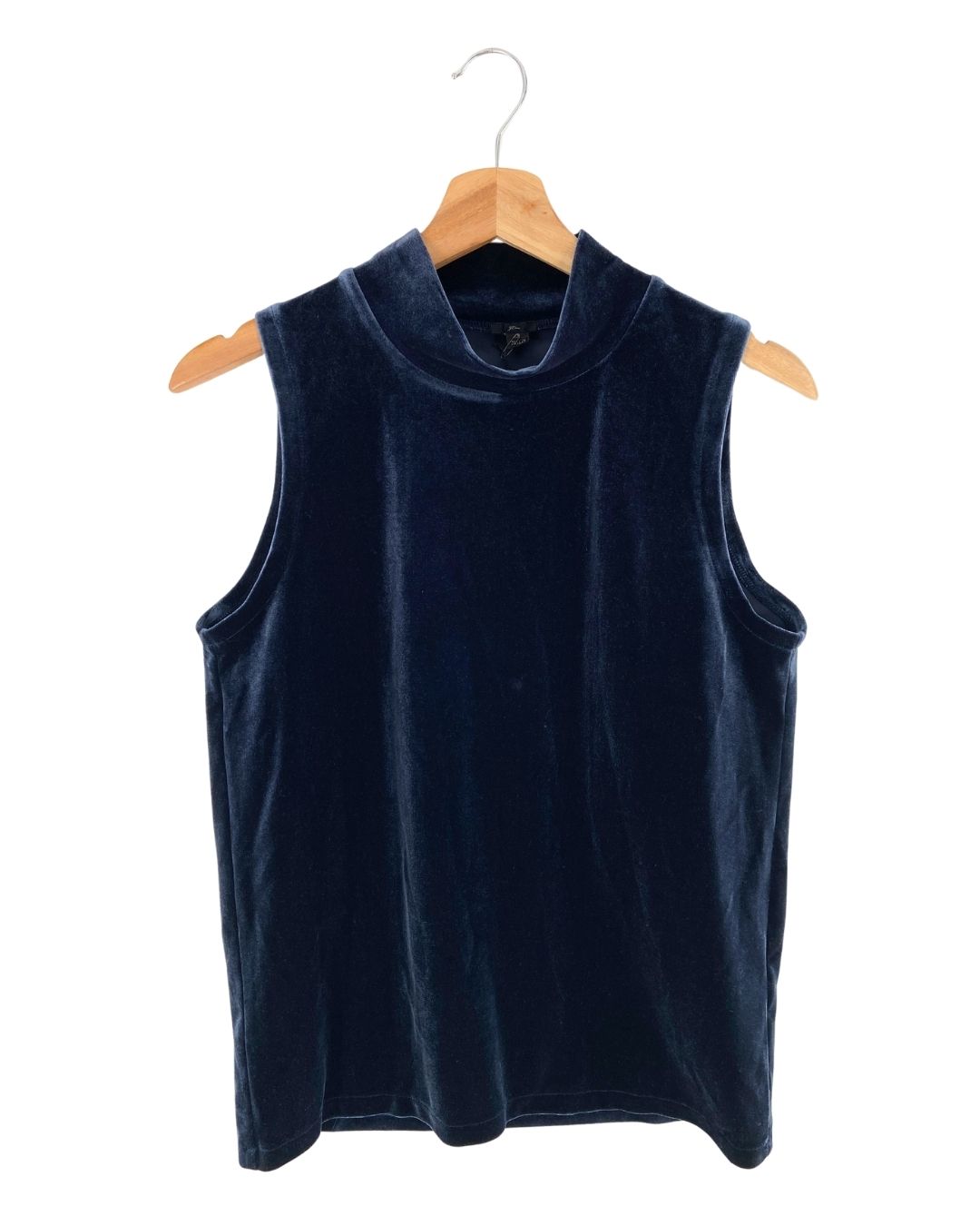 Blusa sleeveless en velvet