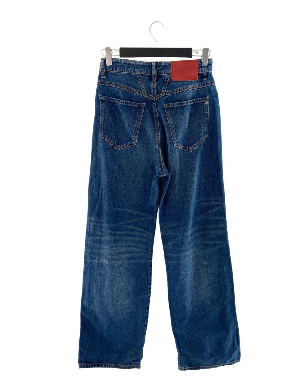 Jean rigido wide leg