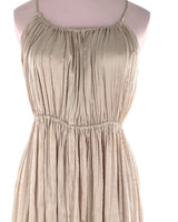 Vestido midi cruzado