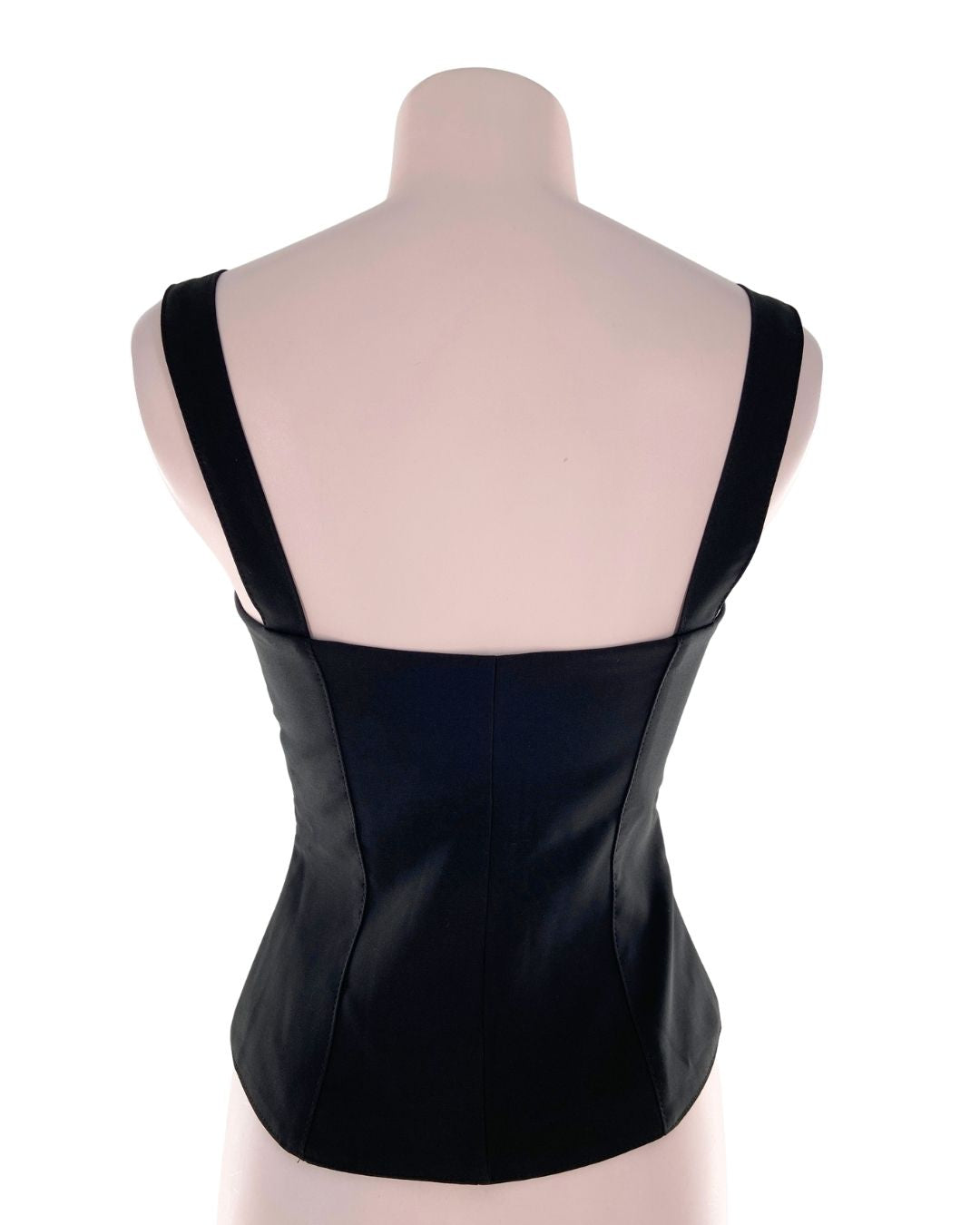 Blusa de tiras con broches