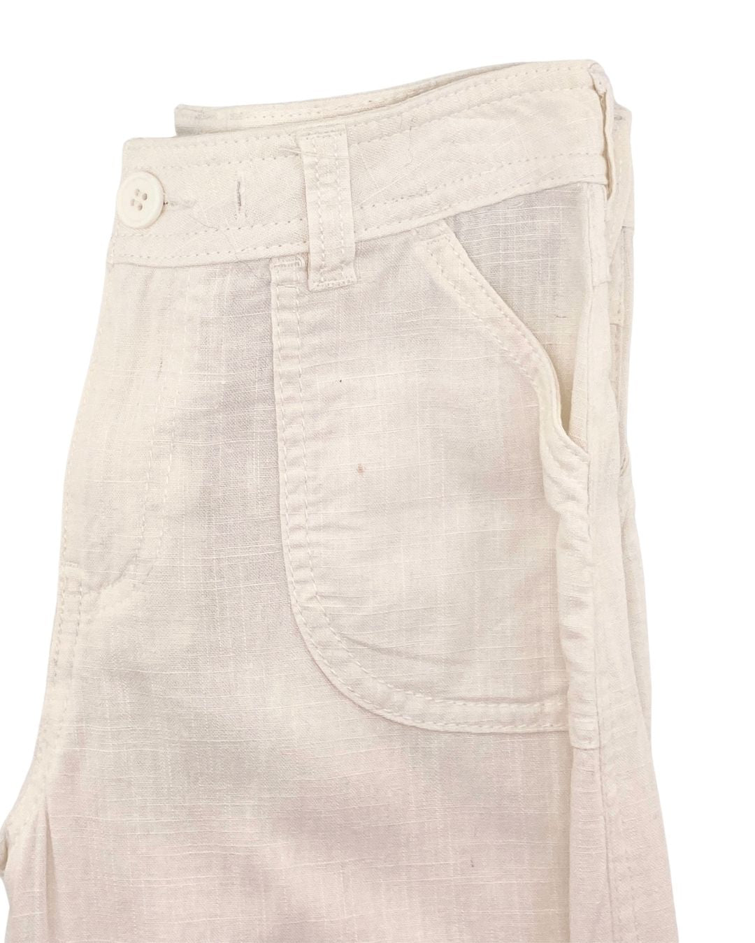 Pantalon straight con textura