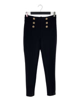 Jeggings licrado botones joya