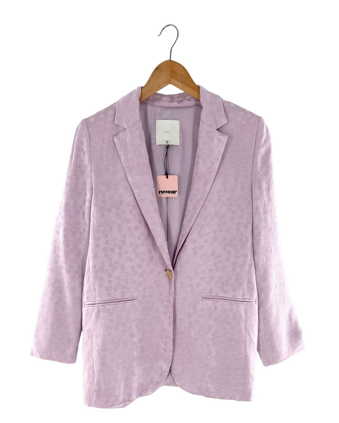 Blazer con textura y dots