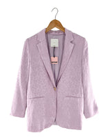 Blazer con textura y dots